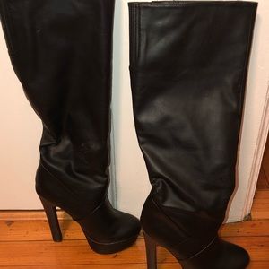 TAN HIGH BOOTS ONLY (the black ones sold)